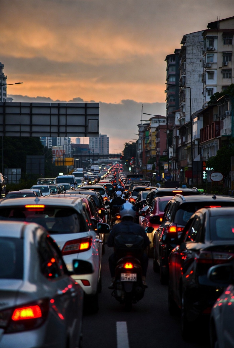 KL rush hour traffic jam